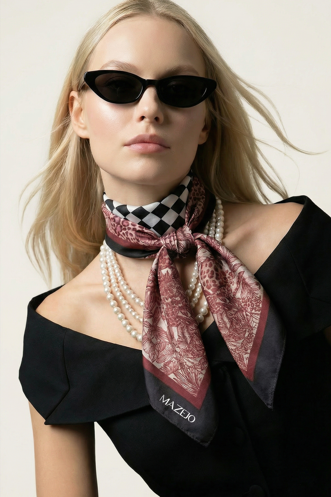 SCARF - WOMAN IN BUSINESS X MAZEJO